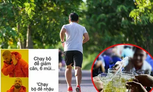 'Chạy bộ để nhậu cho khỏe và ngon hơn'